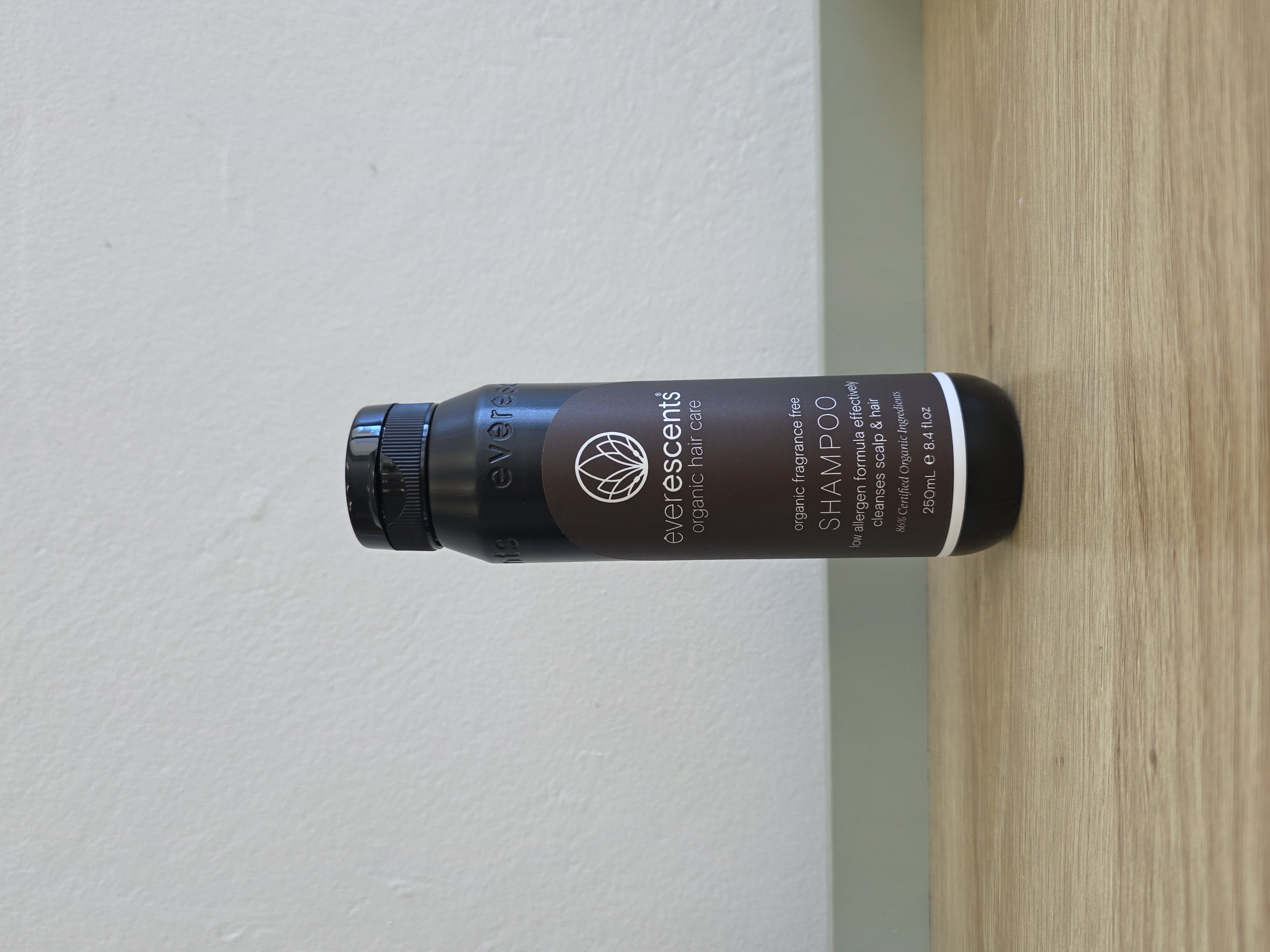 Everescents Fragrance Free Shampoo 250mL