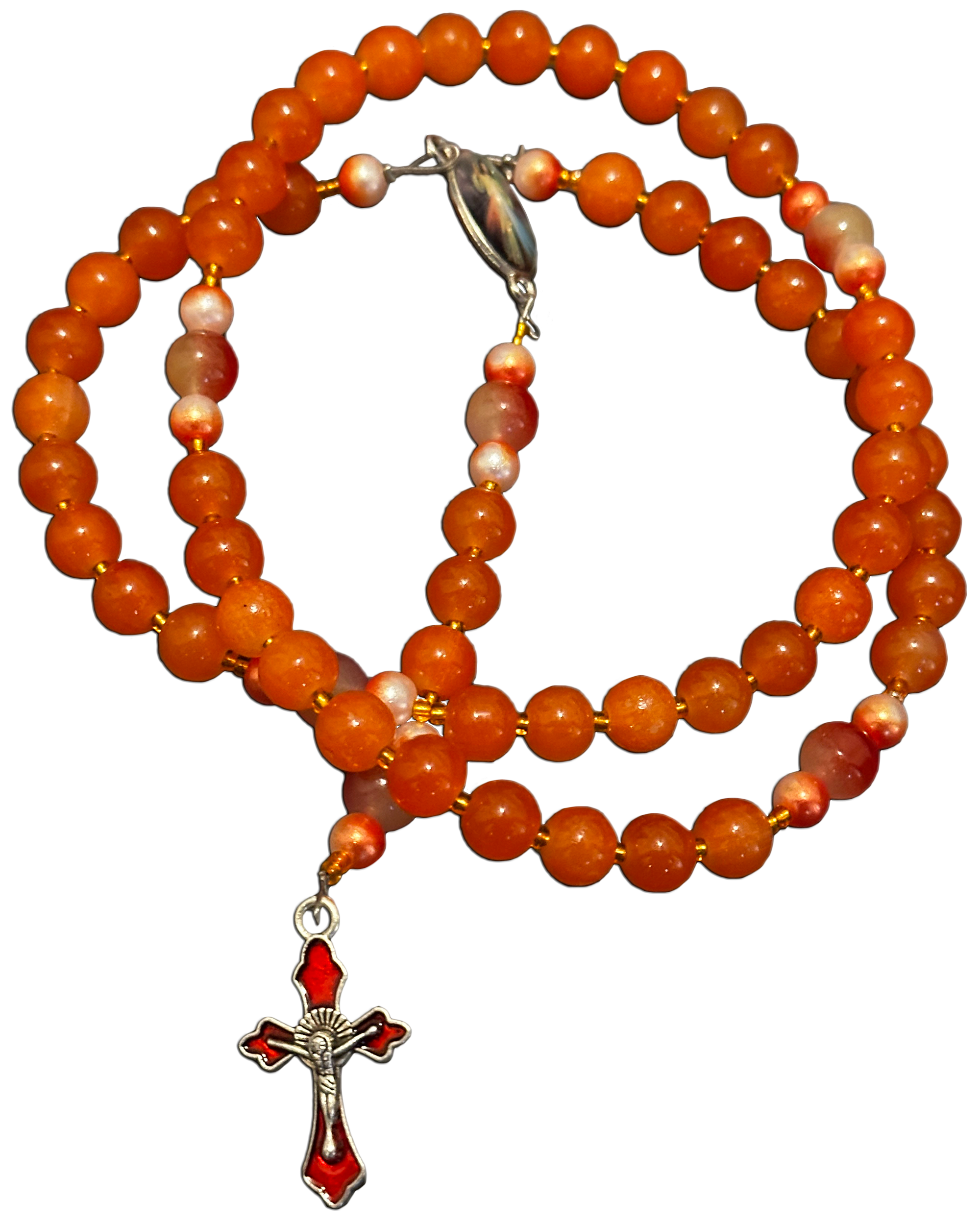 Handcrafted Rosary Praying Beads