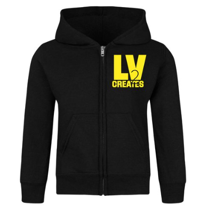 LVcreates zip Hoodie 