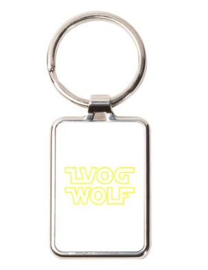LVOG wolf key chain 