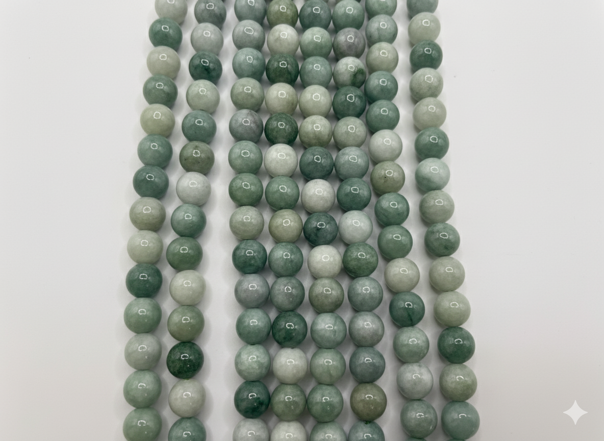 Hilo de jade australiano 10mm