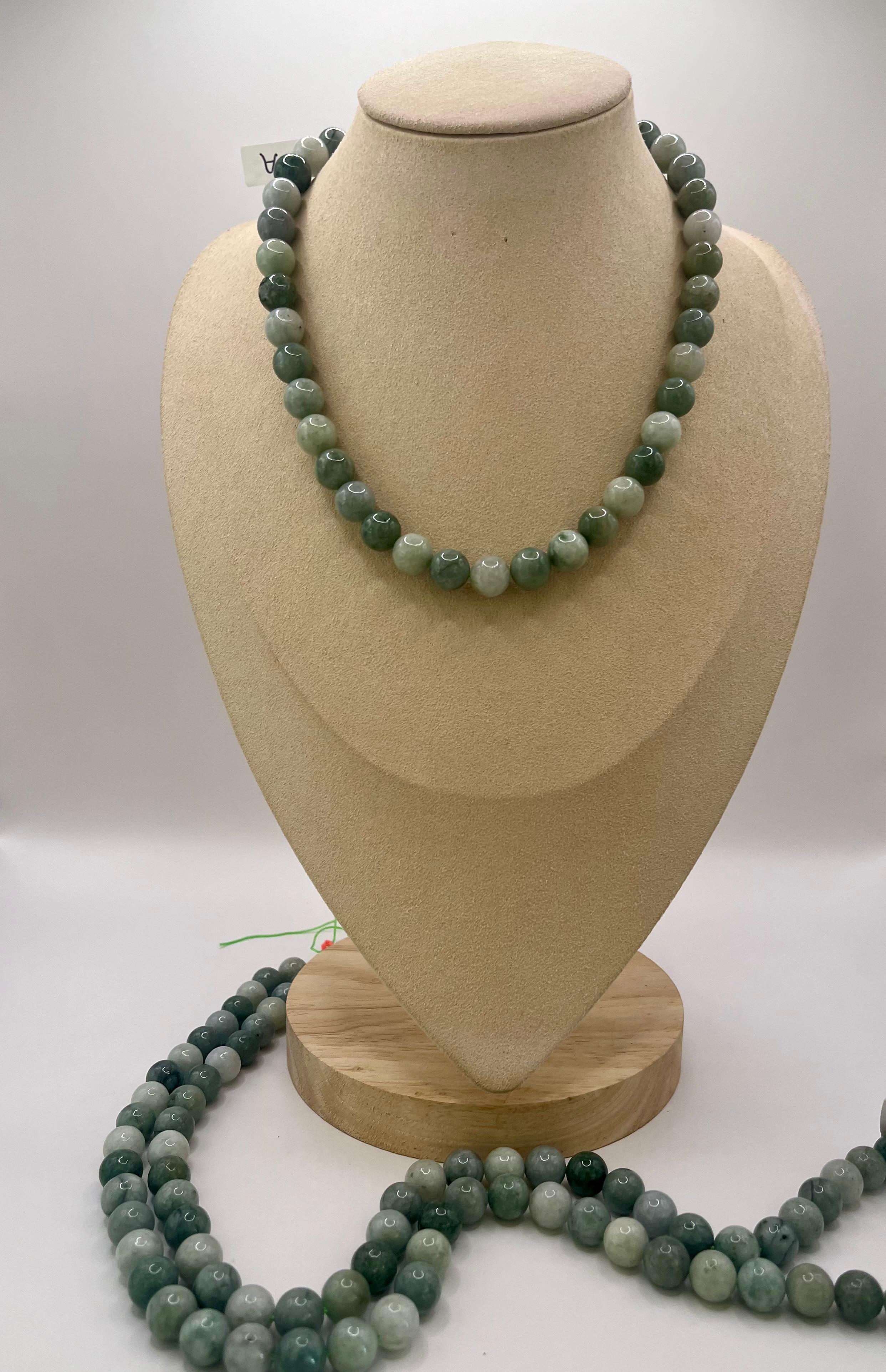 Hilo de jade australiano 10mm
