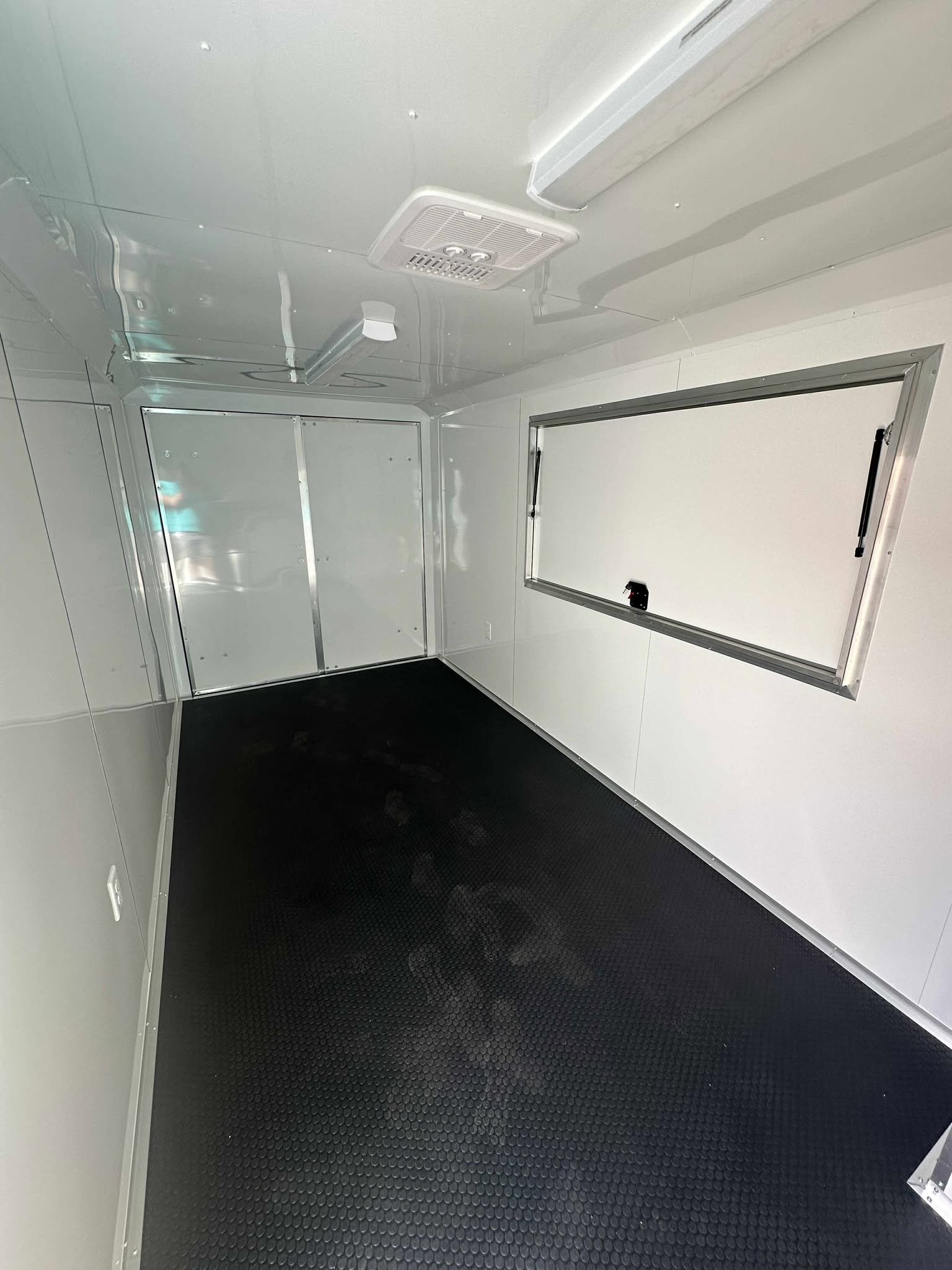 Economy 7X16TA Concession Trailer Red