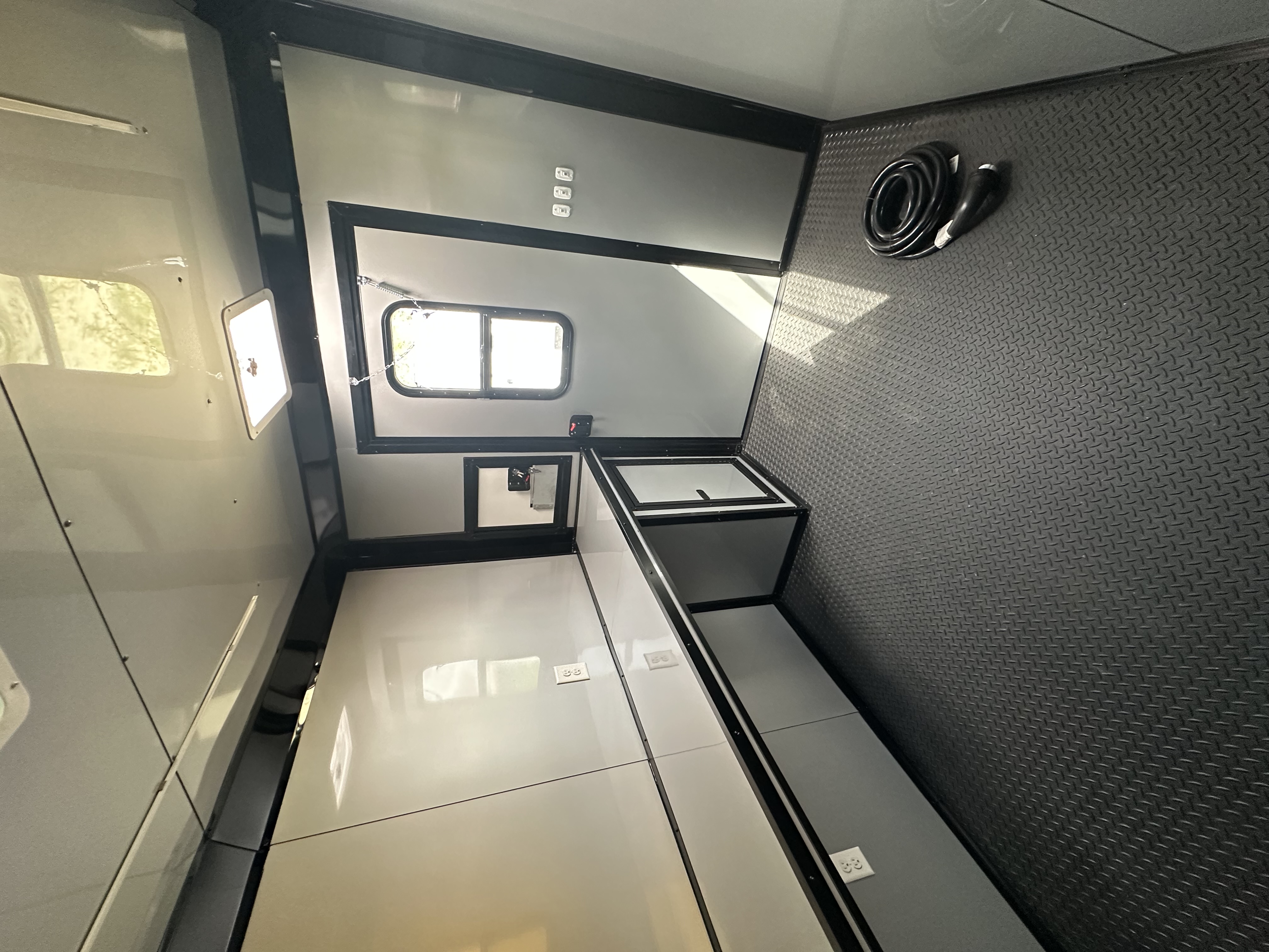 7X12TA Enclosed Fiber Optic Splicing Cargo Trailer 