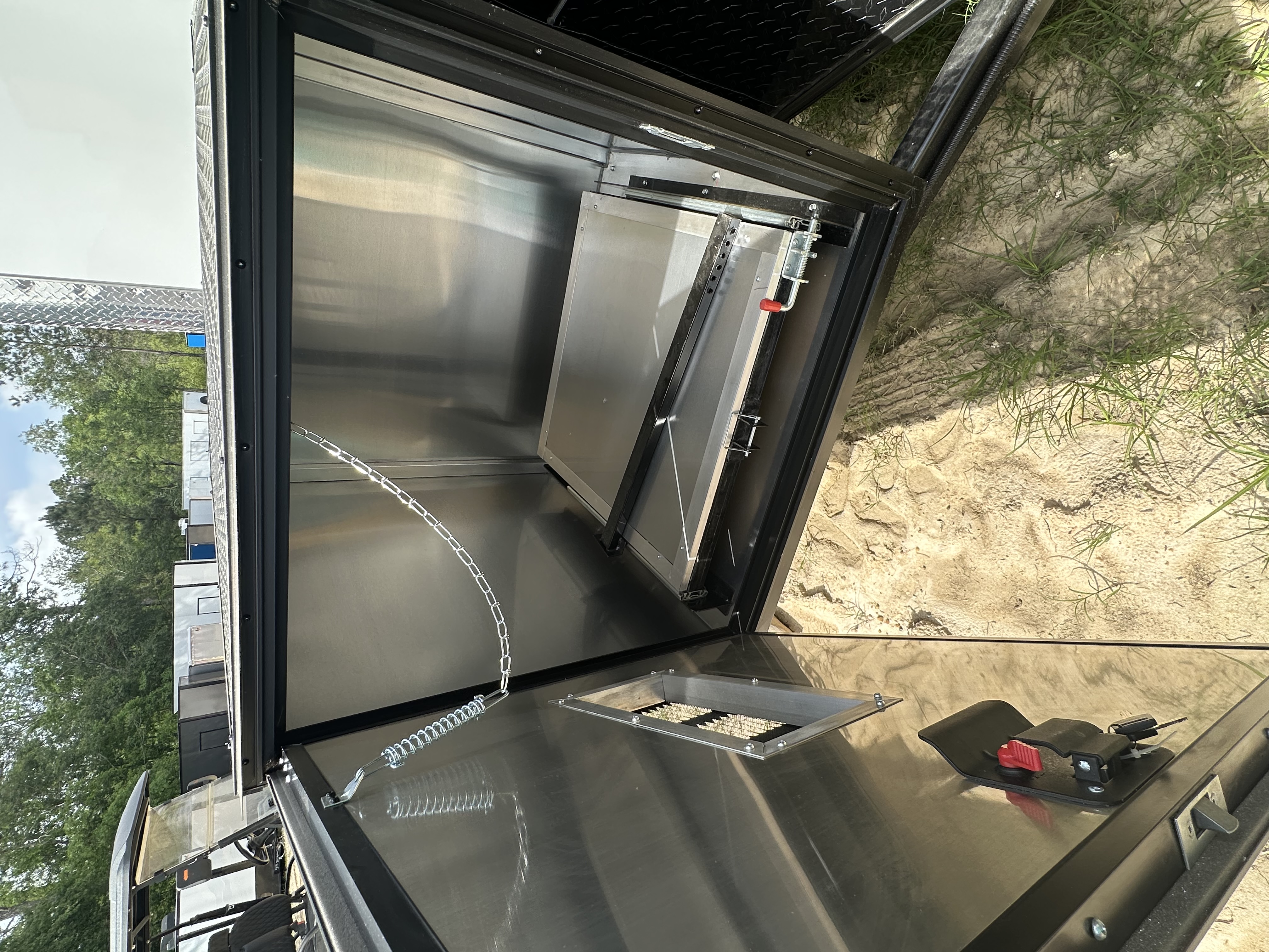 7X12TA Enclosed Fiber Optic Splicing Cargo Trailer 