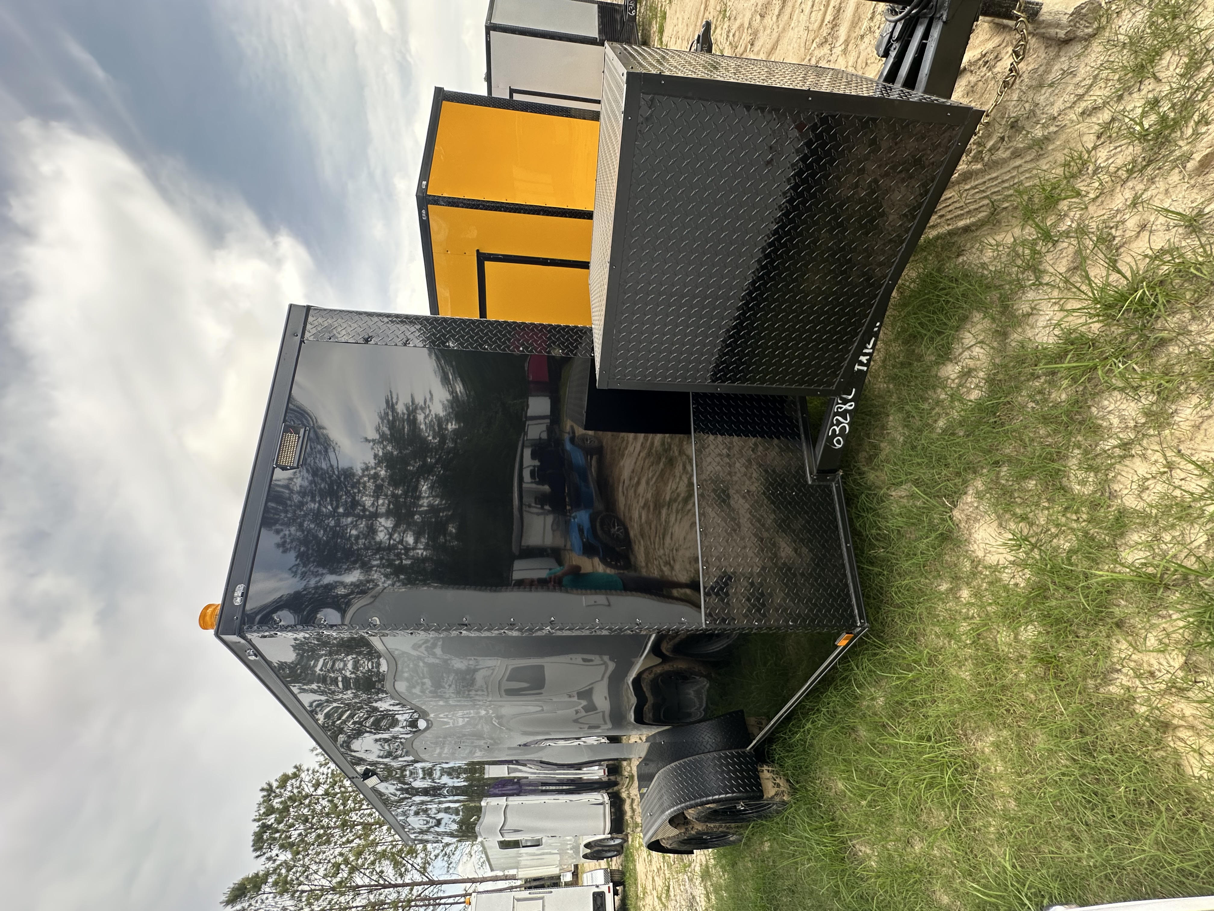7X12TA Enclosed Fiber Optic Splicing Cargo Trailer 