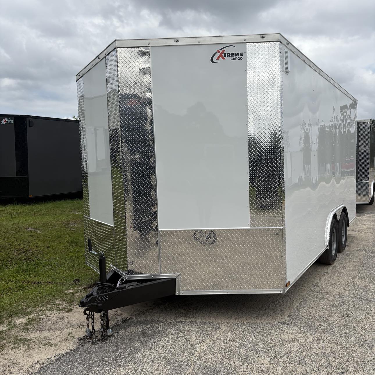 8.5X20TA Enclosed Cargo Trailer White Xtreme Cargo 