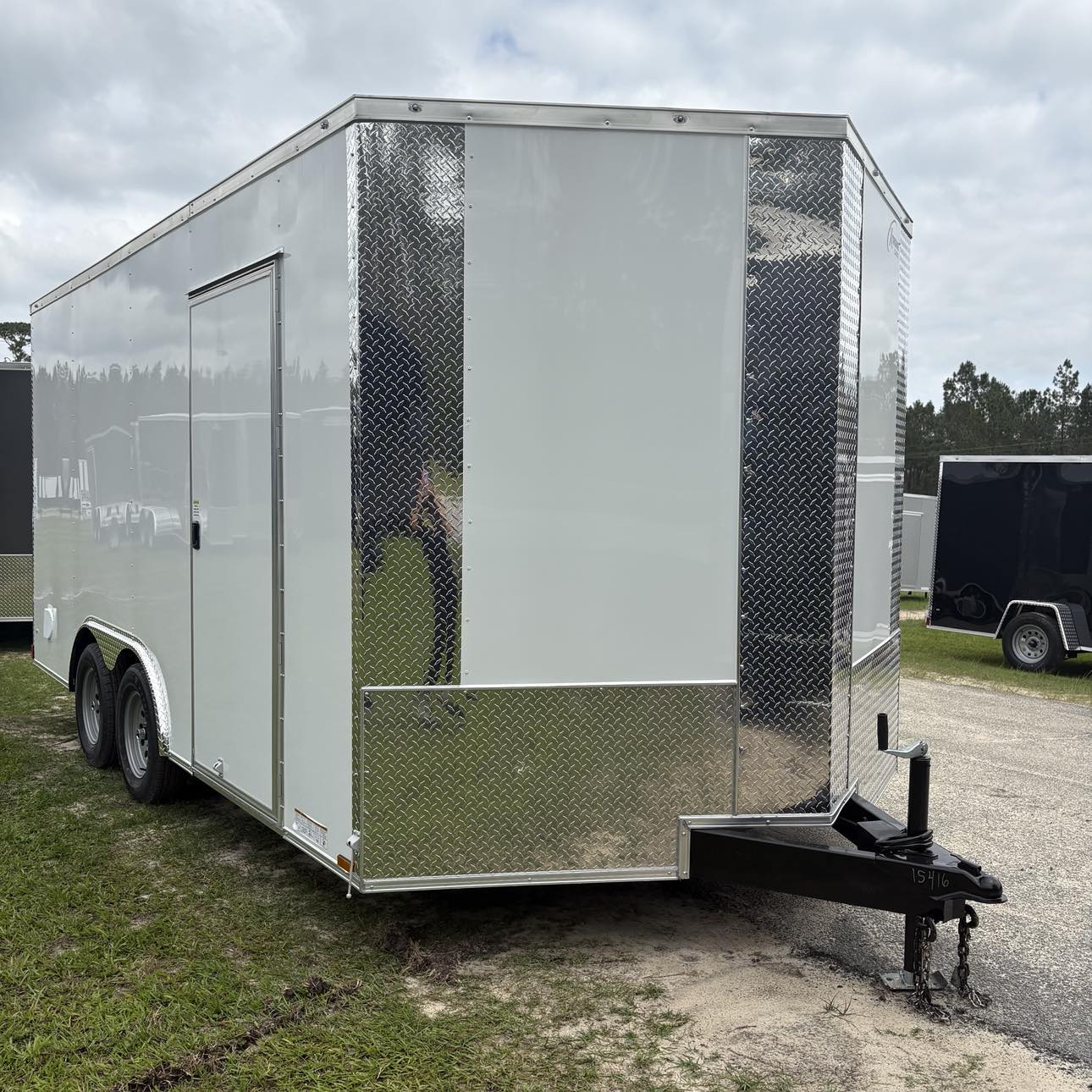 8.5x20TA Enclosed Cargo Trailer White Xtreme Cargo 