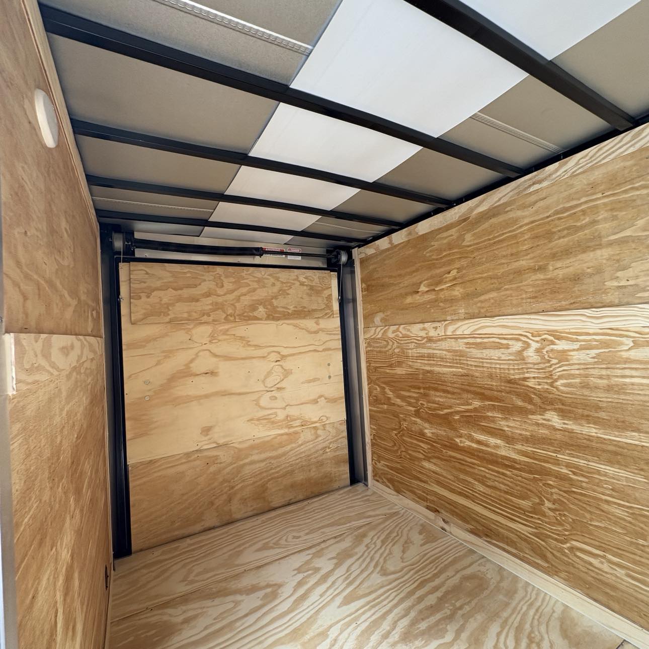 6x12SA Enclosed Cargo Trailer Black Xtreme Cargo 