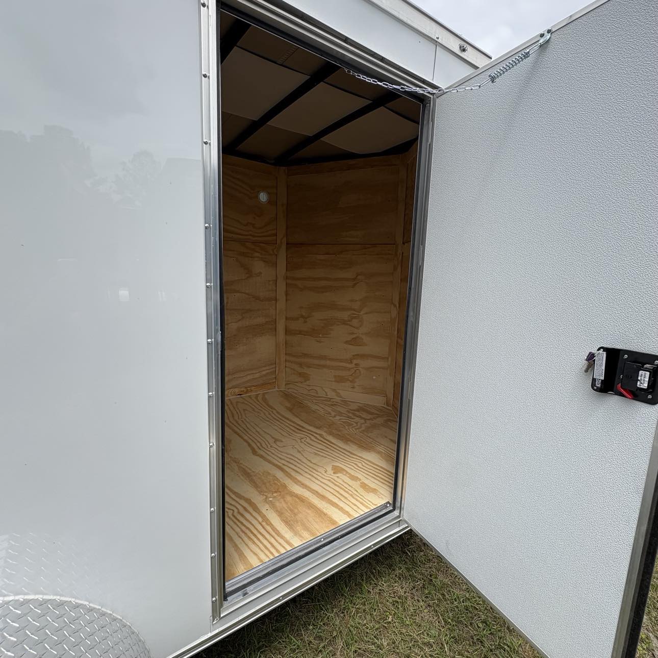 6x12TA Enclosed Cargo Trailer White Xtreme Cargo 