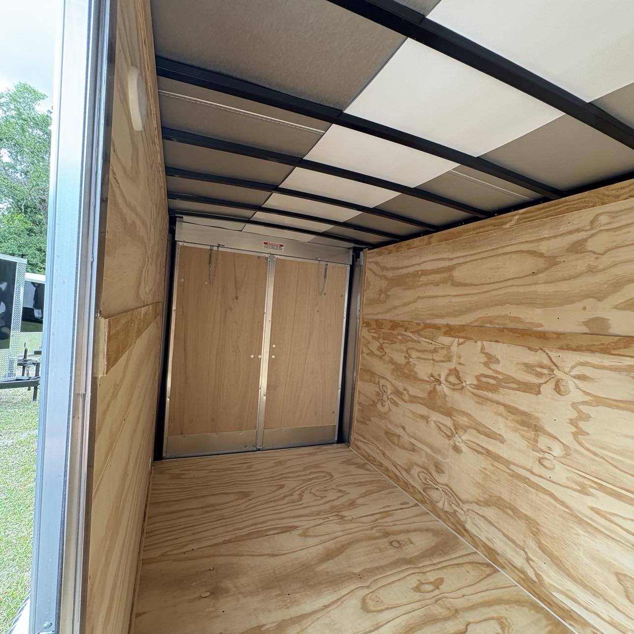 6x12TA Enclosed Cargo Trailer White Xtreme Cargo 