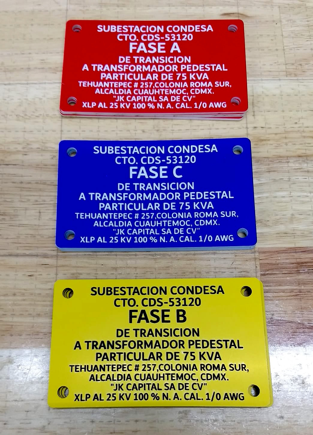 Grabado Laser Marbetes 