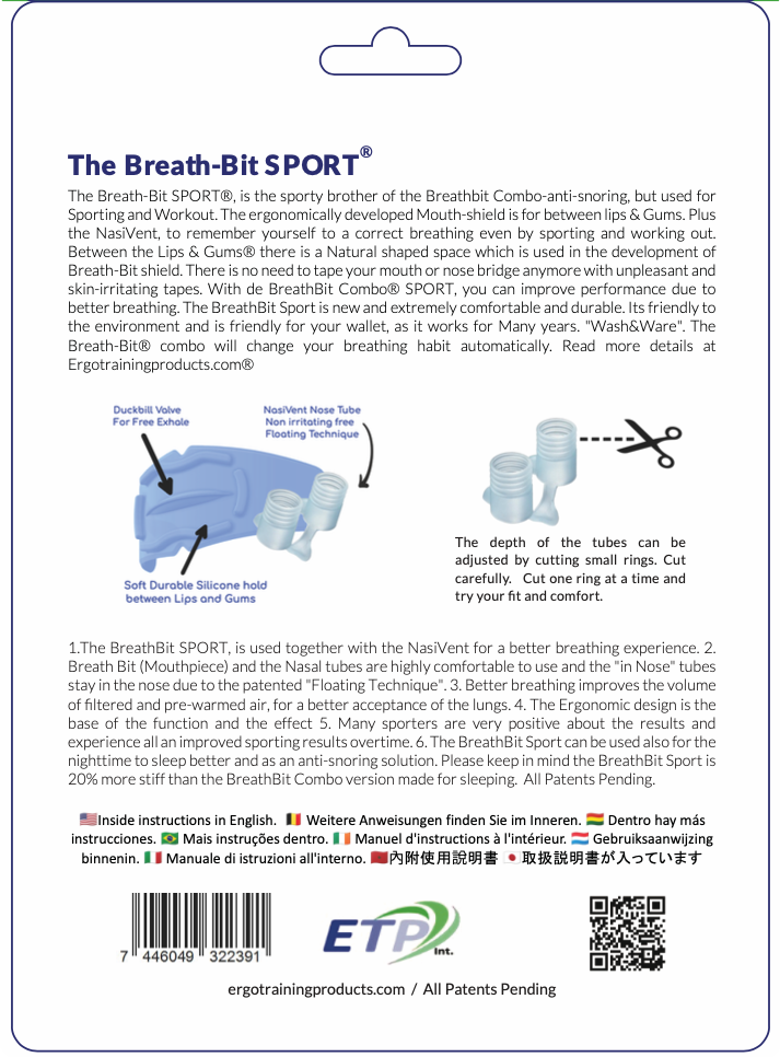 BreathBit COMBO "Sport"  WE ARE ON KICKSTARTER NOW