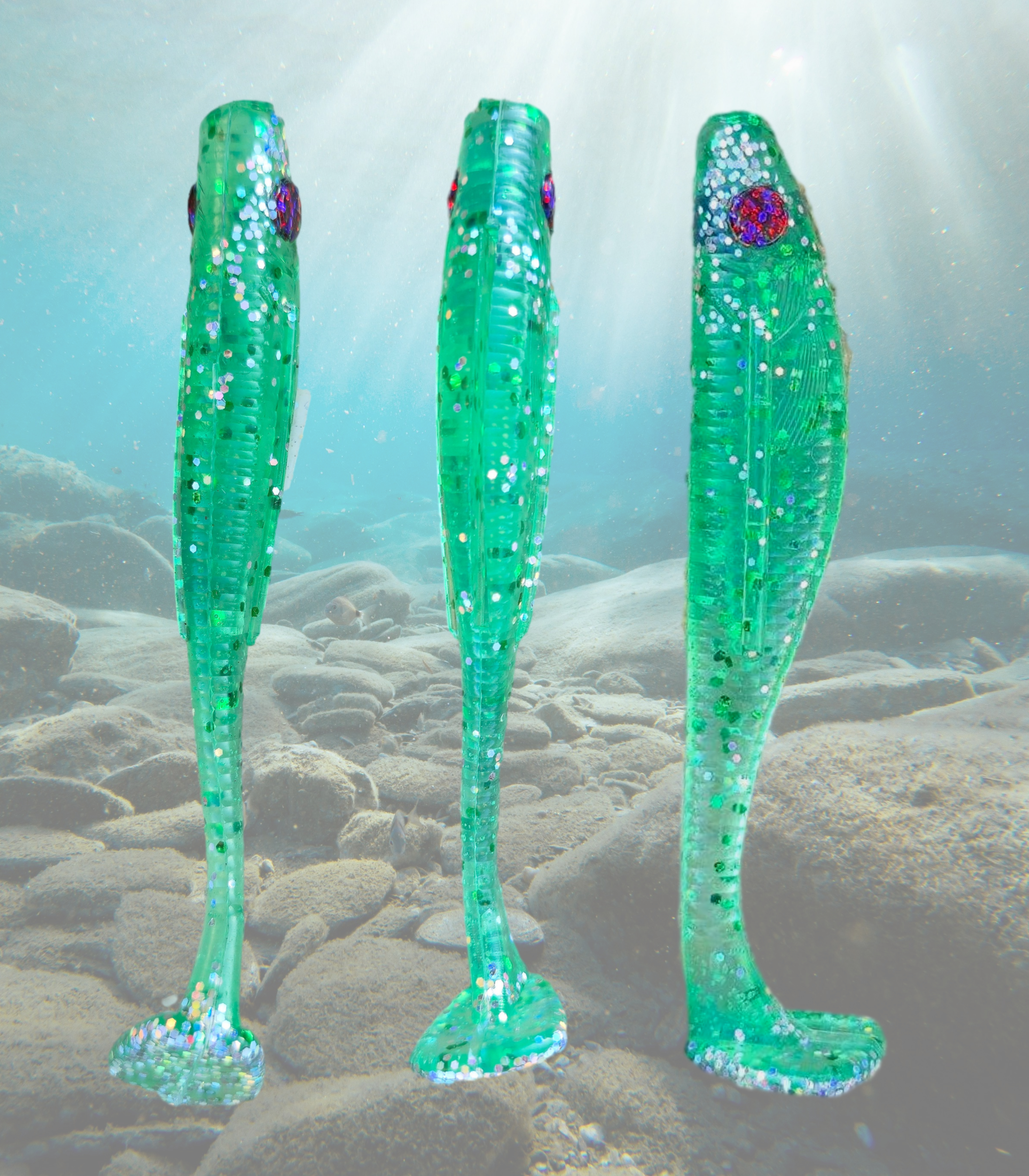 Green Ghost Fishing Lure Set