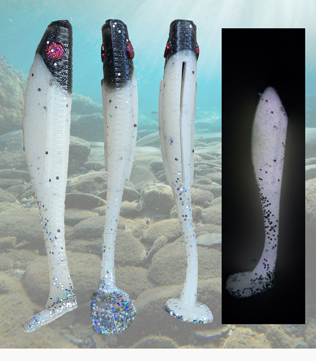 All American - Glow-in-the-Dark Soft Fishing Lures