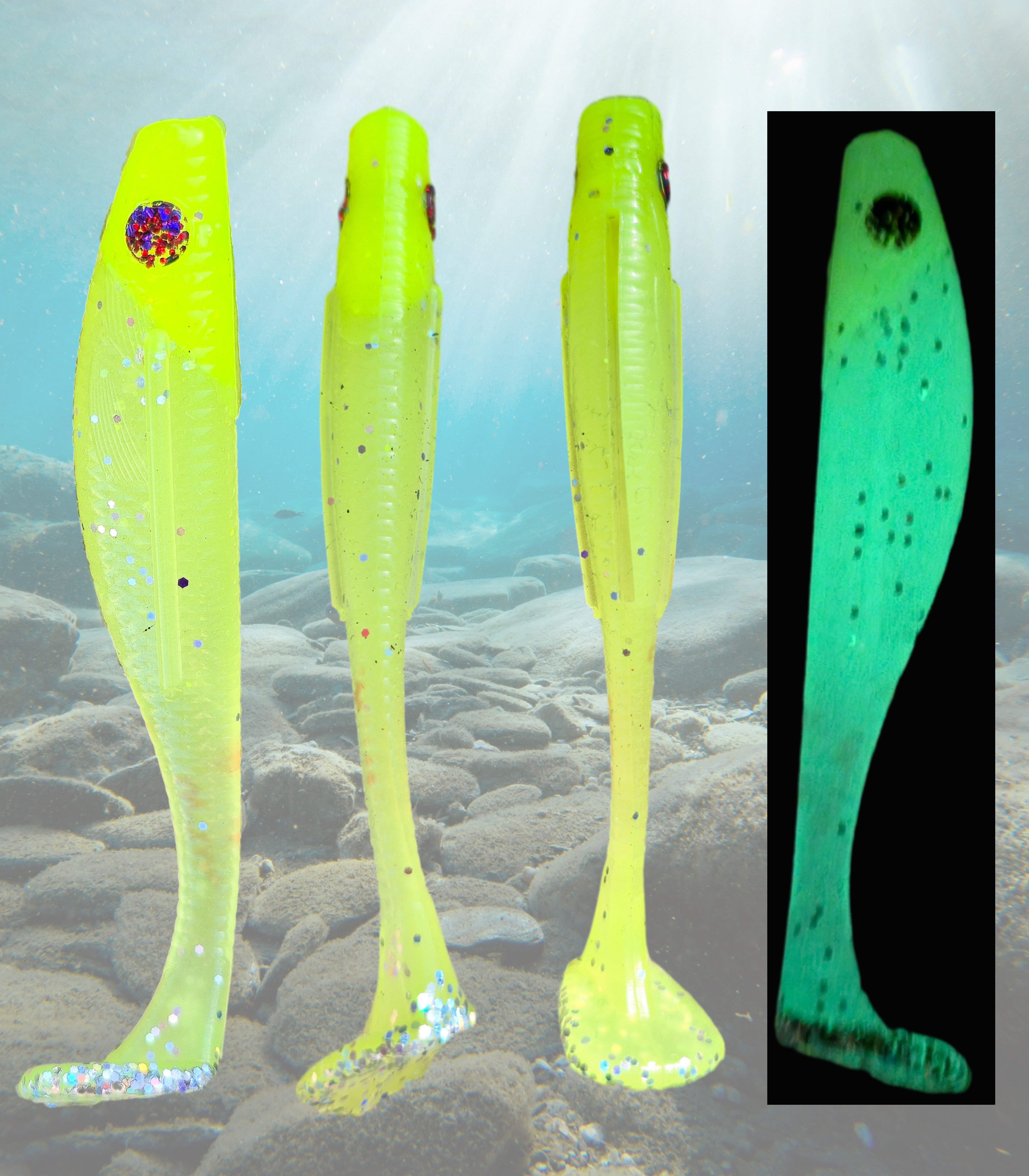 Phantom Soft Fishing Lure Set