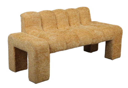 Contemporary Plush Sofa