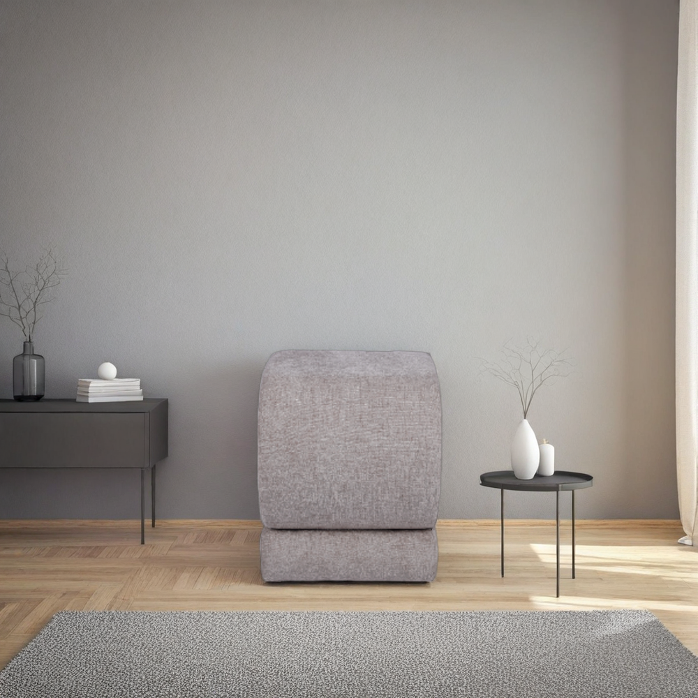 Modern Curved Ottoman