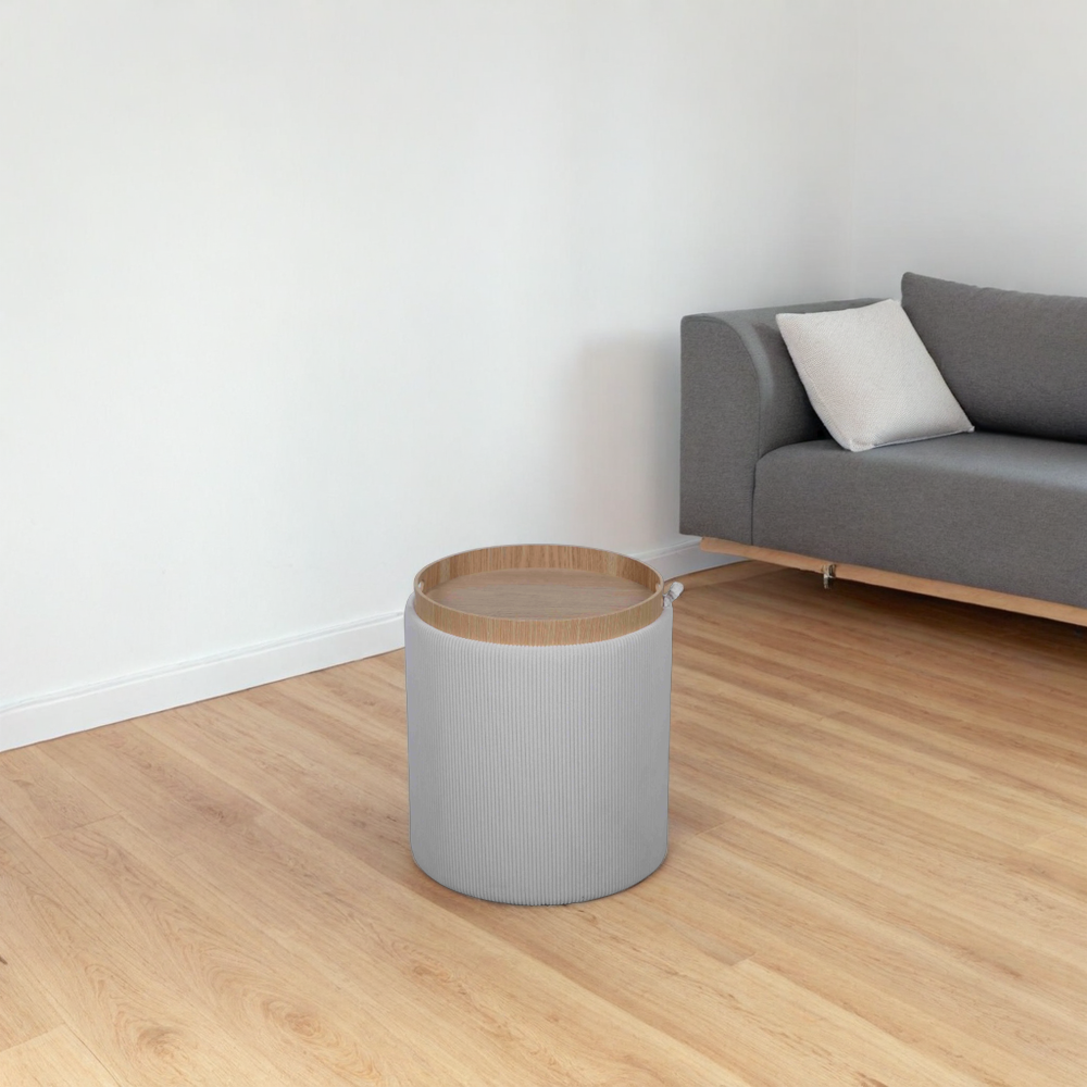 Round Wooden Coffee Table