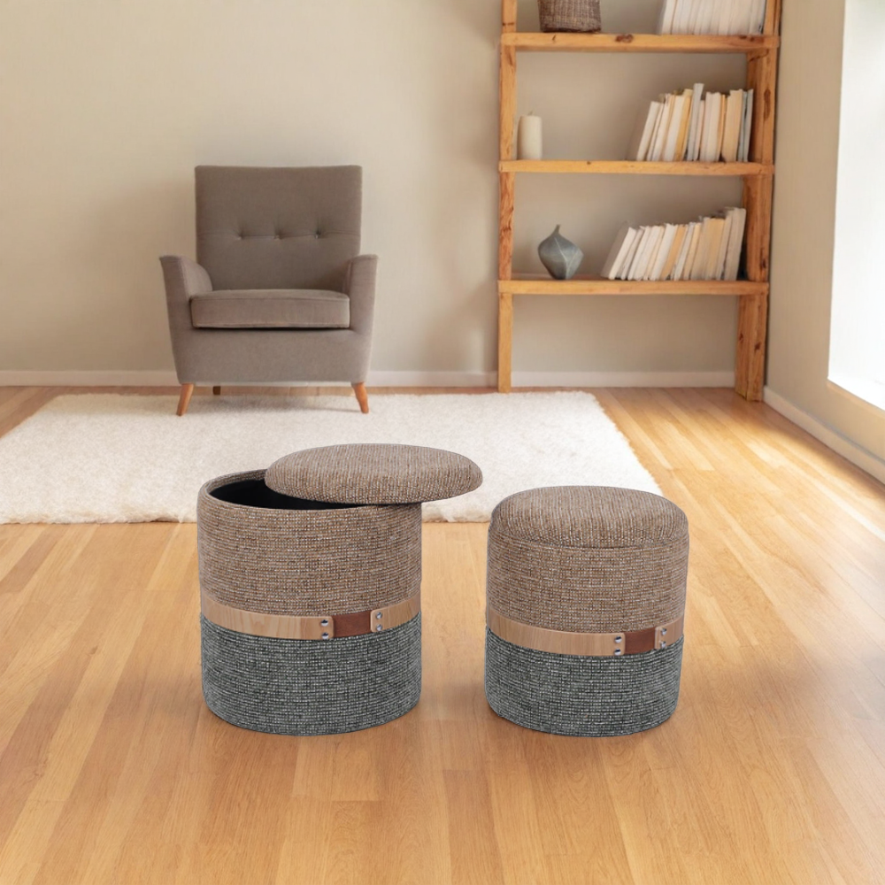 Storage Ottoman Set