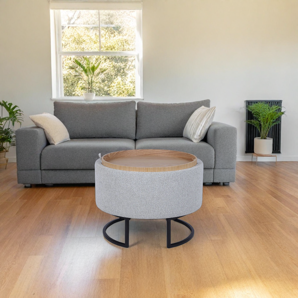 Modern Round Ottoman Table
