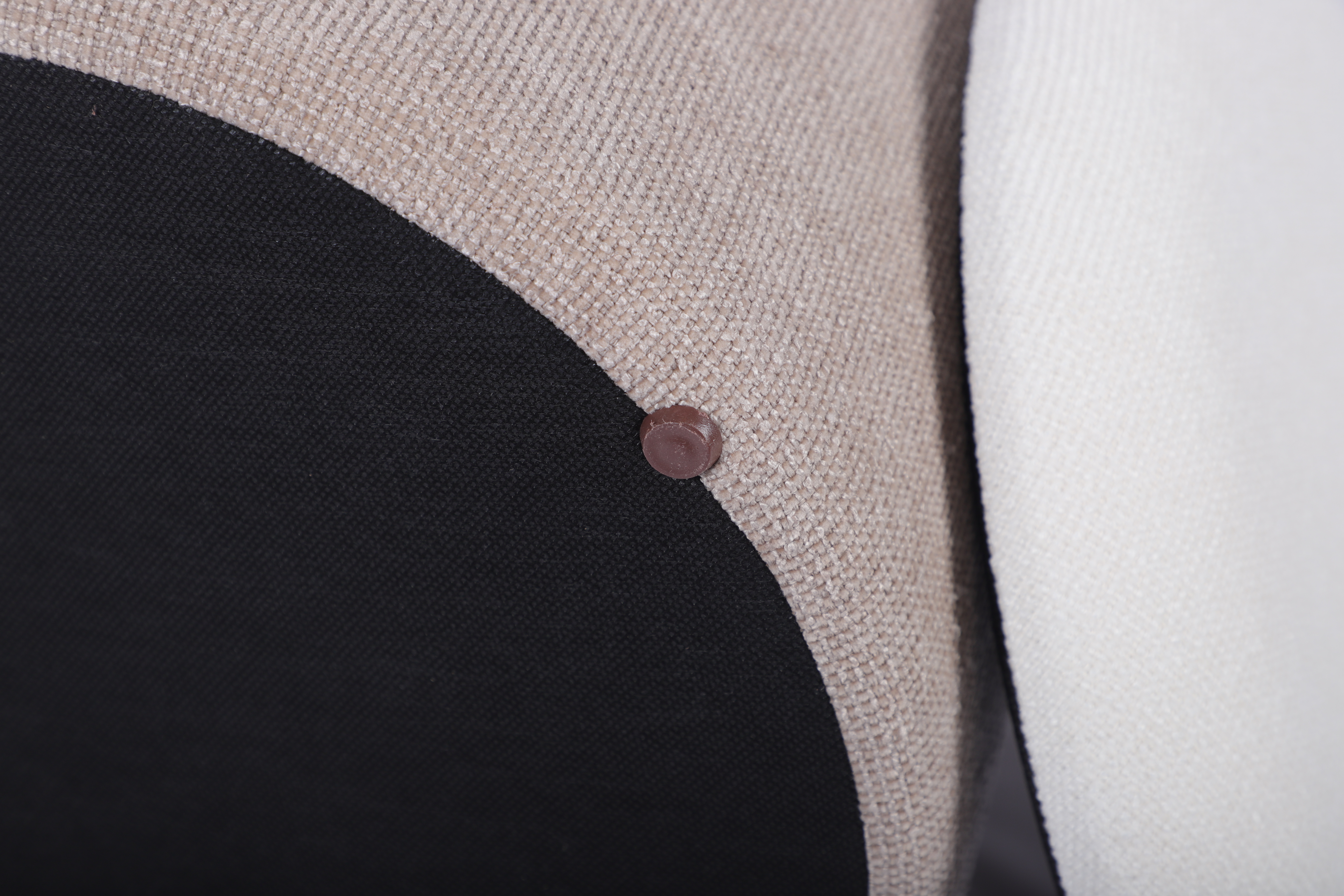 Set of Two Modern Ottomans