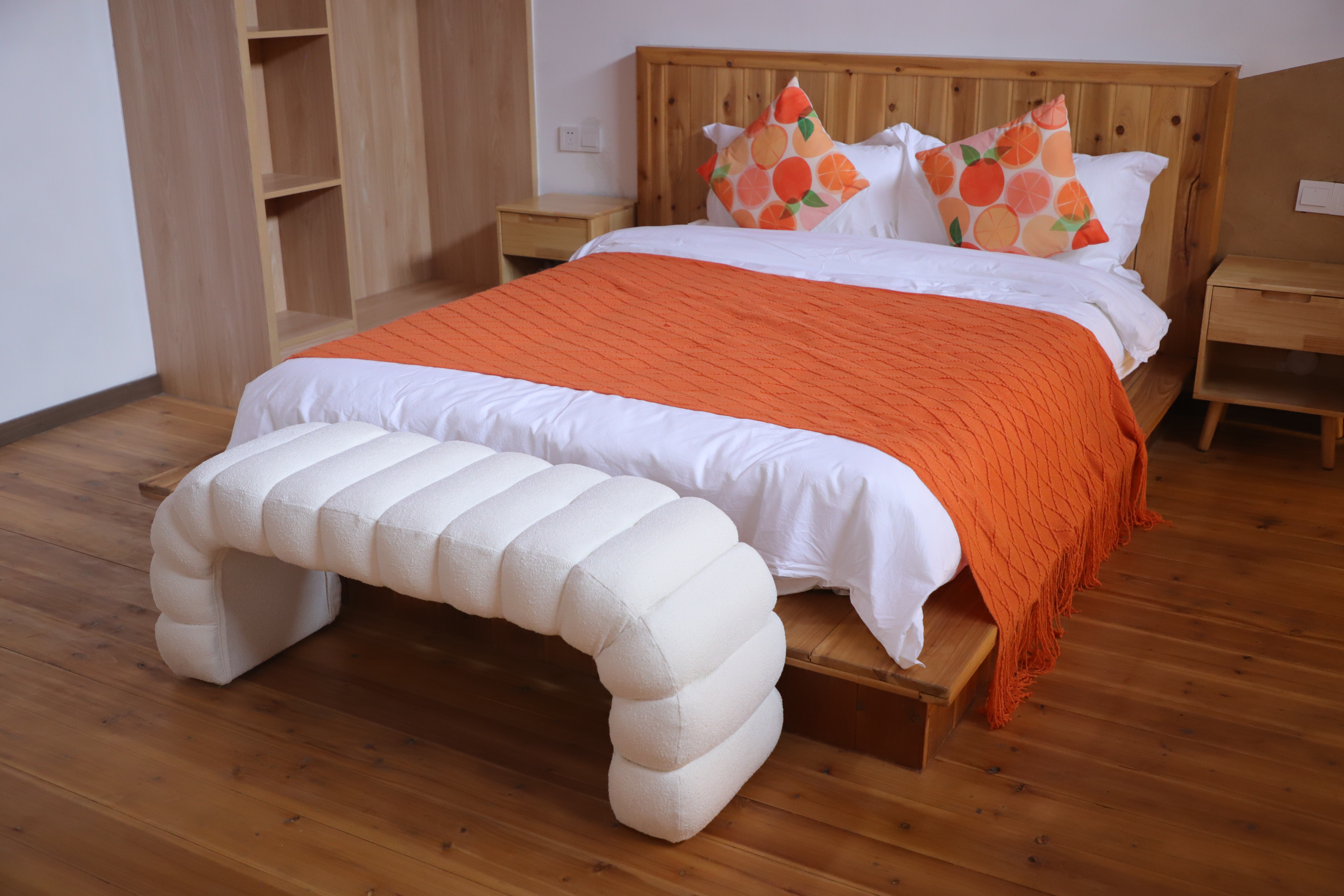 Modern Upholstered Bench