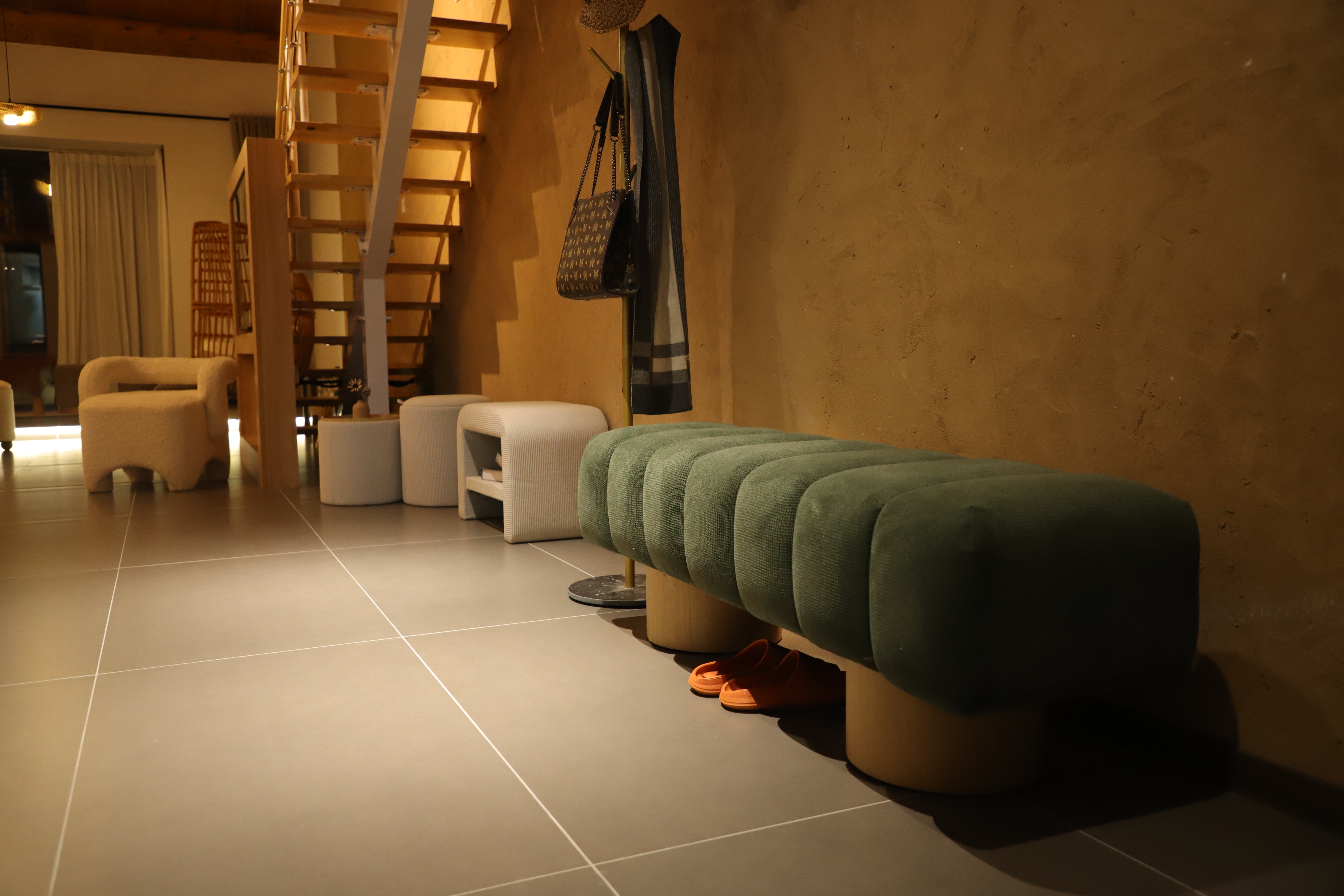 Modern Upholstered Bench