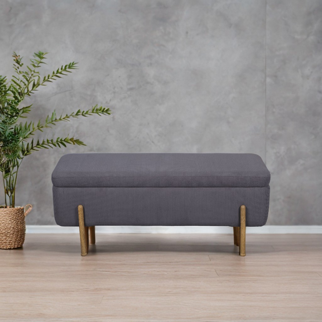 Modern Gray Bench