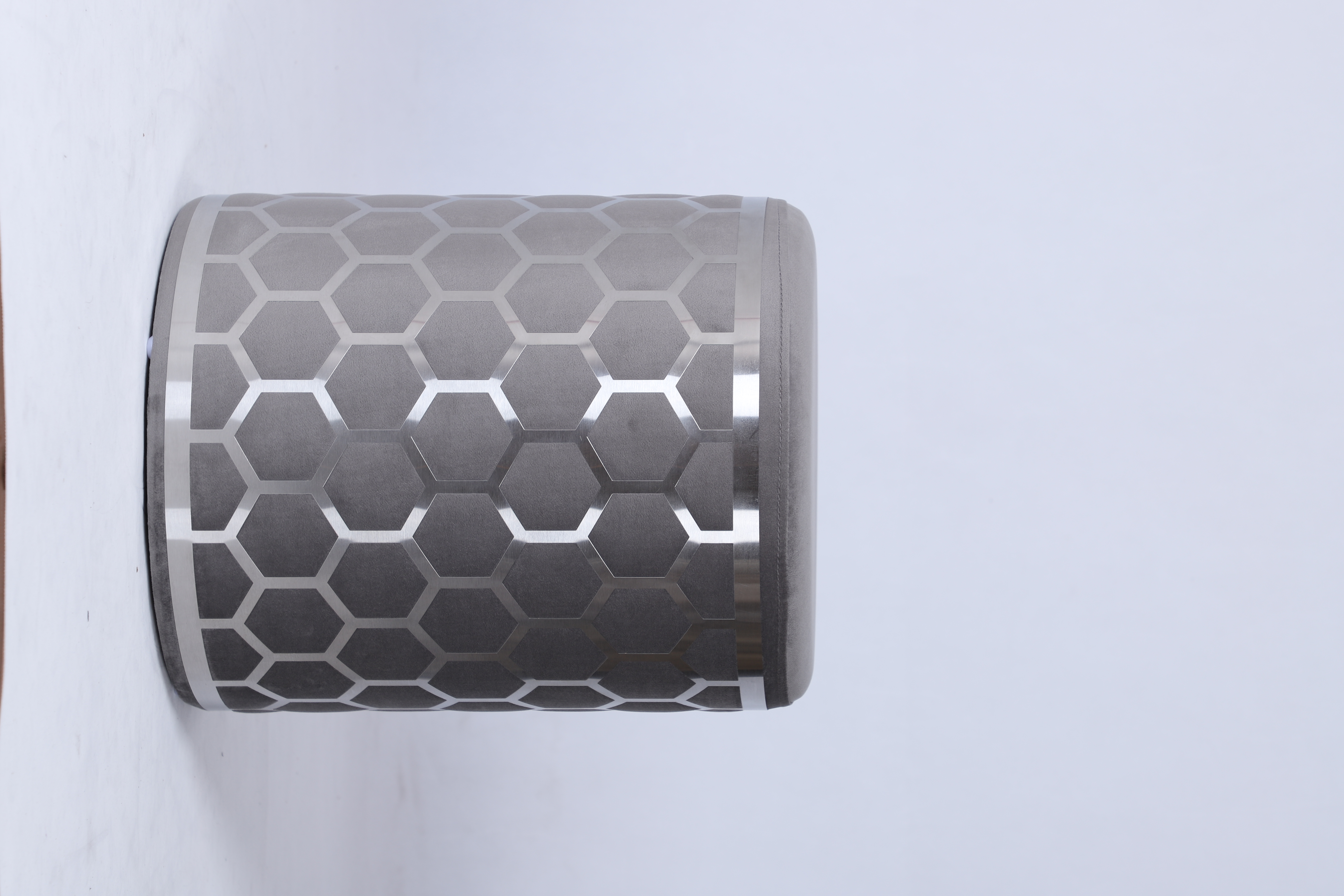 Modern Geometric Trash Can