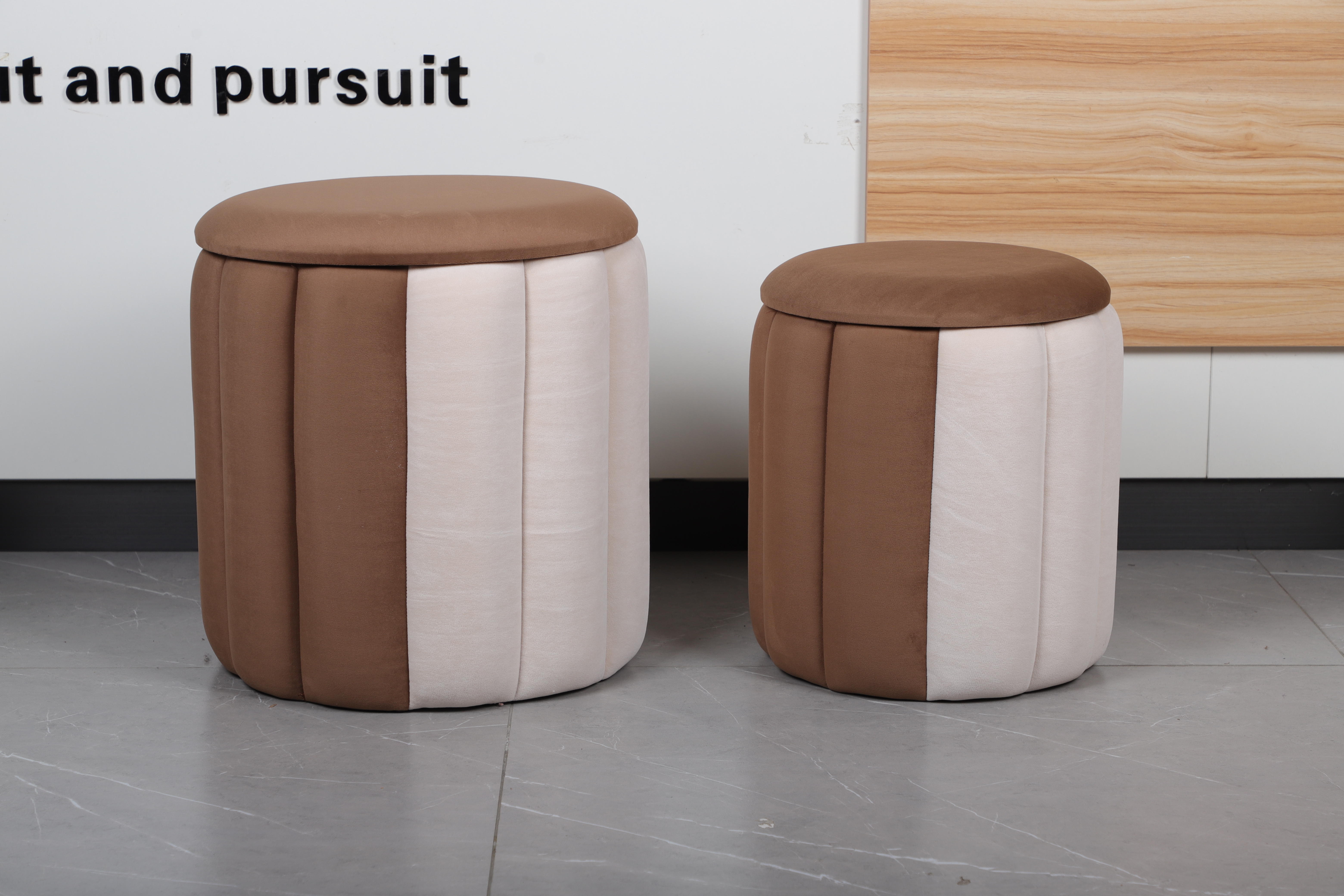 Storage Ottoman Set