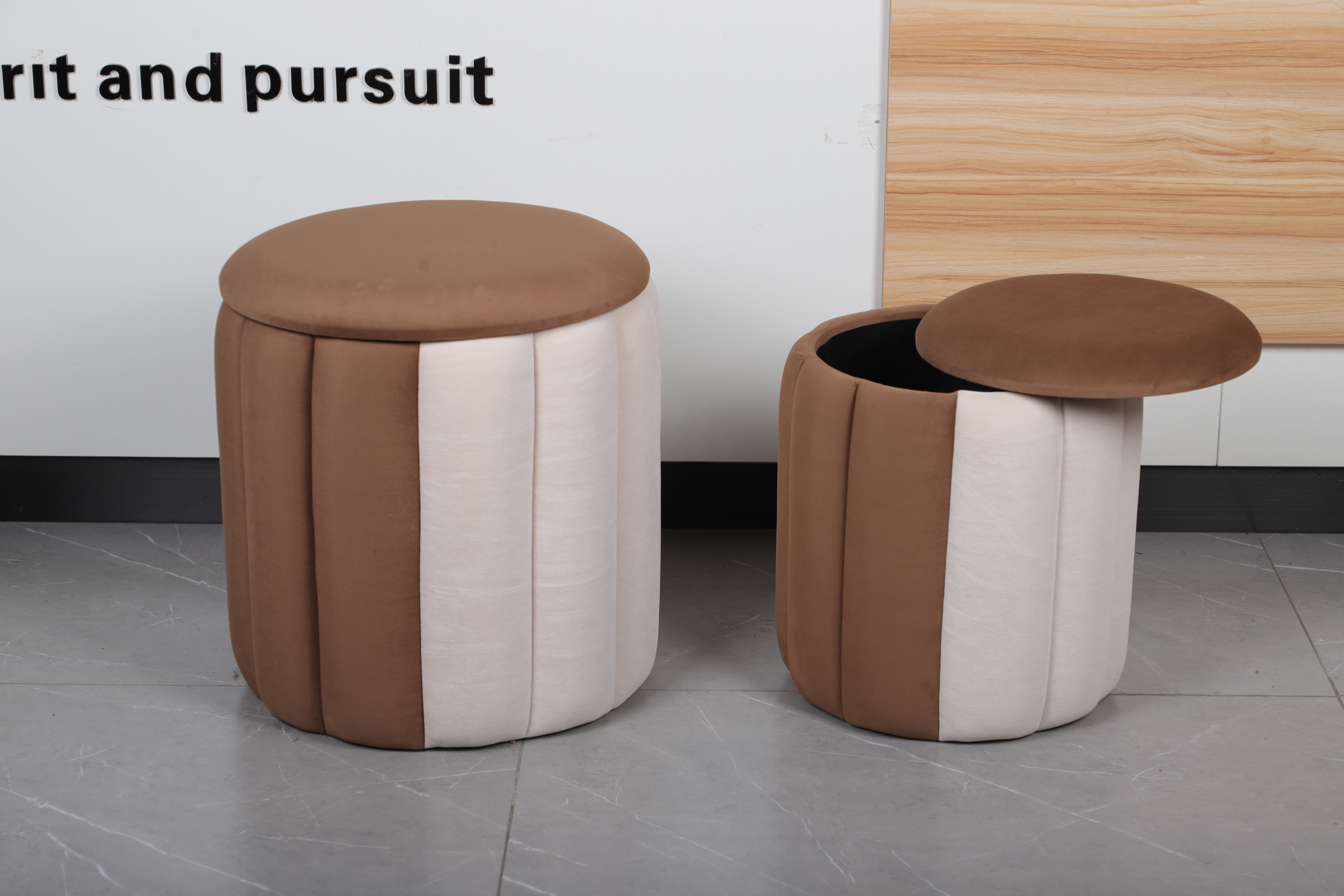 Storage Ottoman Set