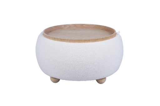 Round Wooden Coffee Table