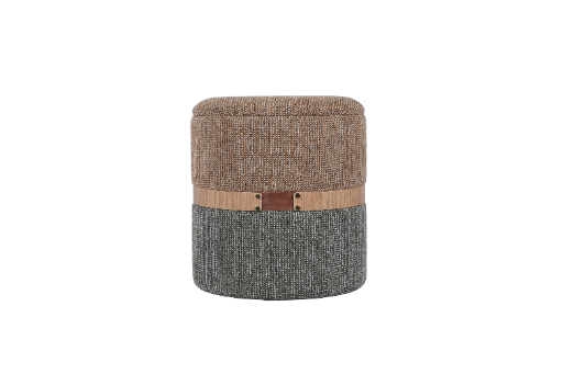 Woven Storage Ottoman