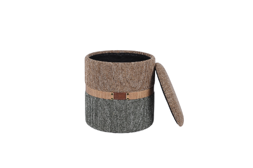 Woven Storage Ottoman