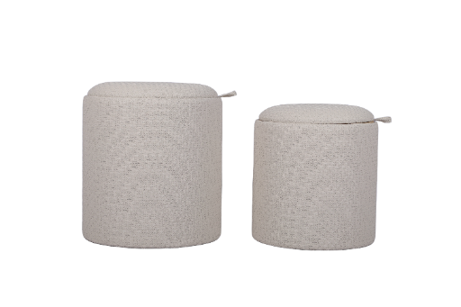 Beige Ottoman Set