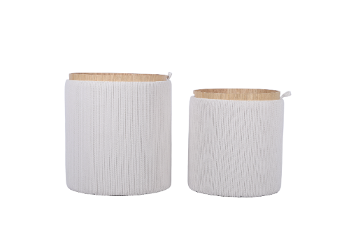 Modern Storage Ottoman Set