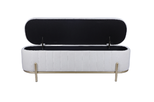 Modern Storage Ottoman Bench