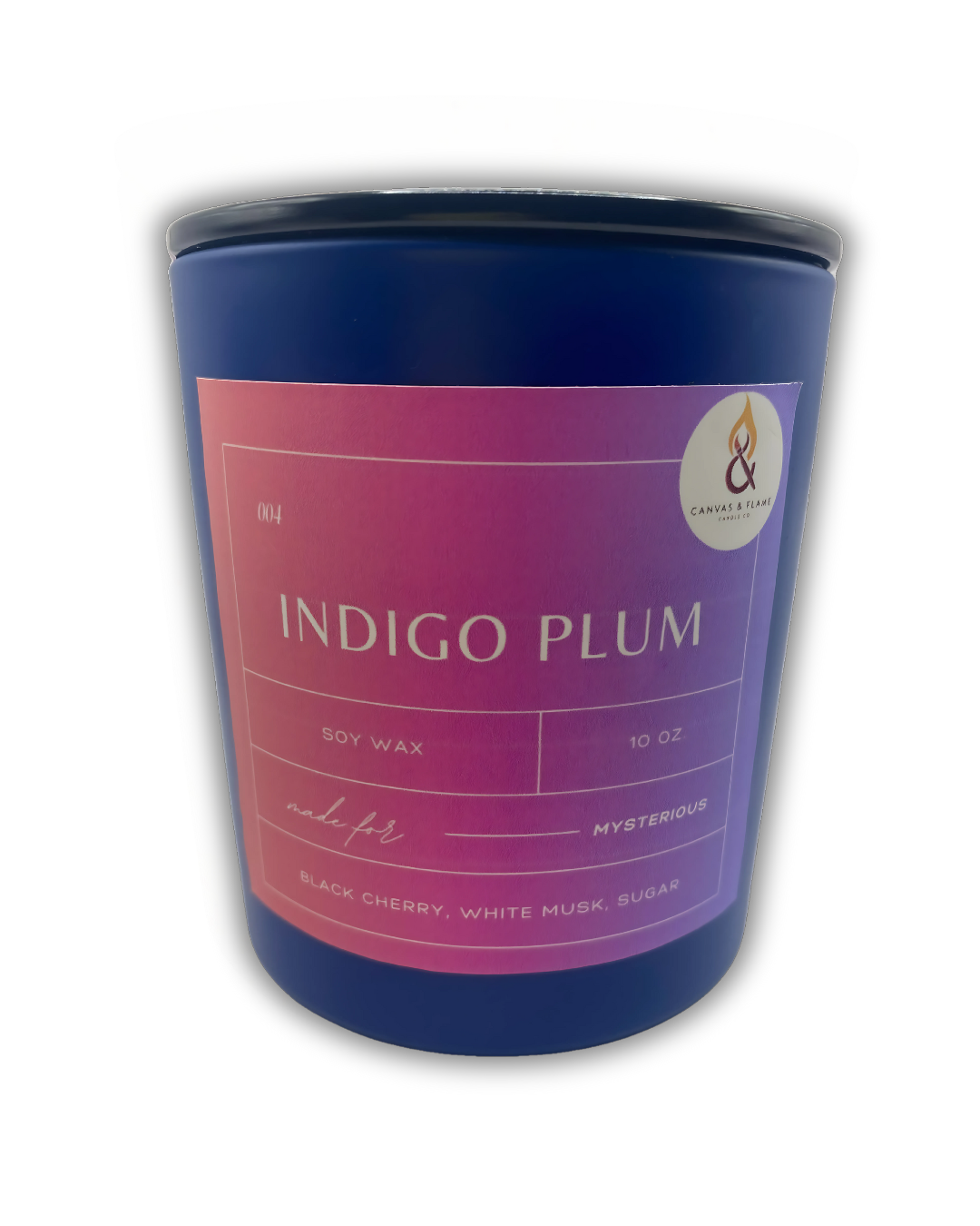 Indigo Plum Soy Wax Candle