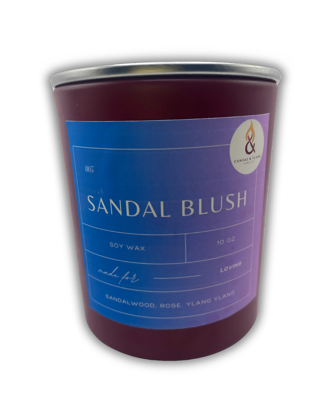 Sandal Blush Soy Wax Candle