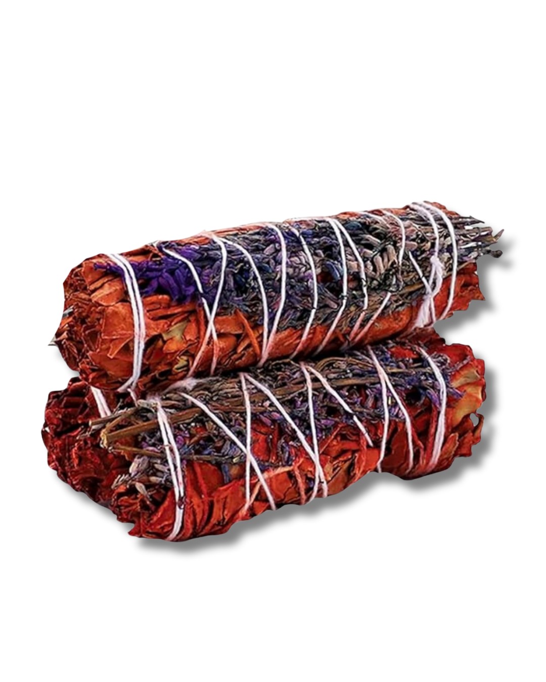 Dragon's Blood- White Sage with Lavender Smudge Stick