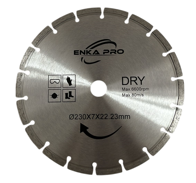 Disque diamant segmenté ENKA PRO – 230 mm