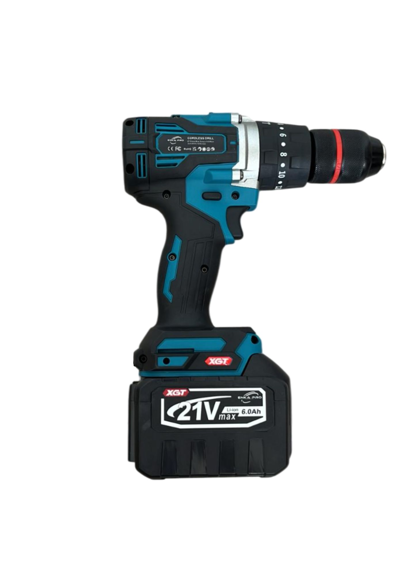 Perceuse Visseuse Brushless ENKAPRO 21V 95 Nm | 2 Batteries 6.0Ah |