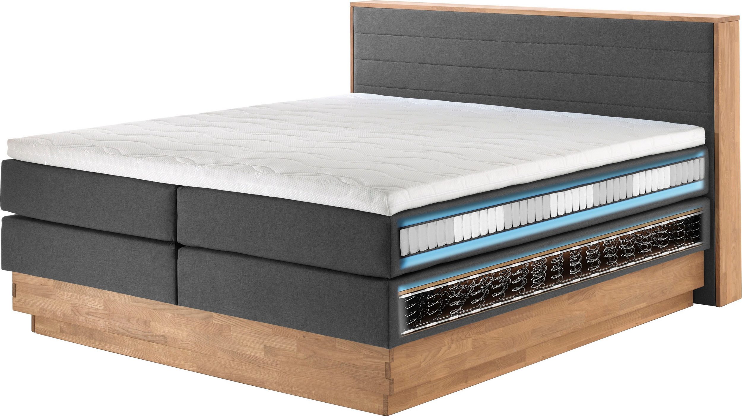 Komfortables Boxspringbett