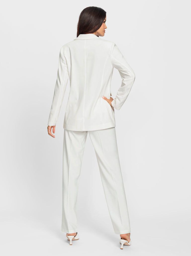 Weißer Damenanzug