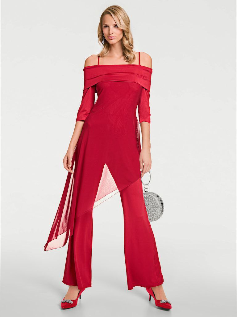 Rotes Abendkleid