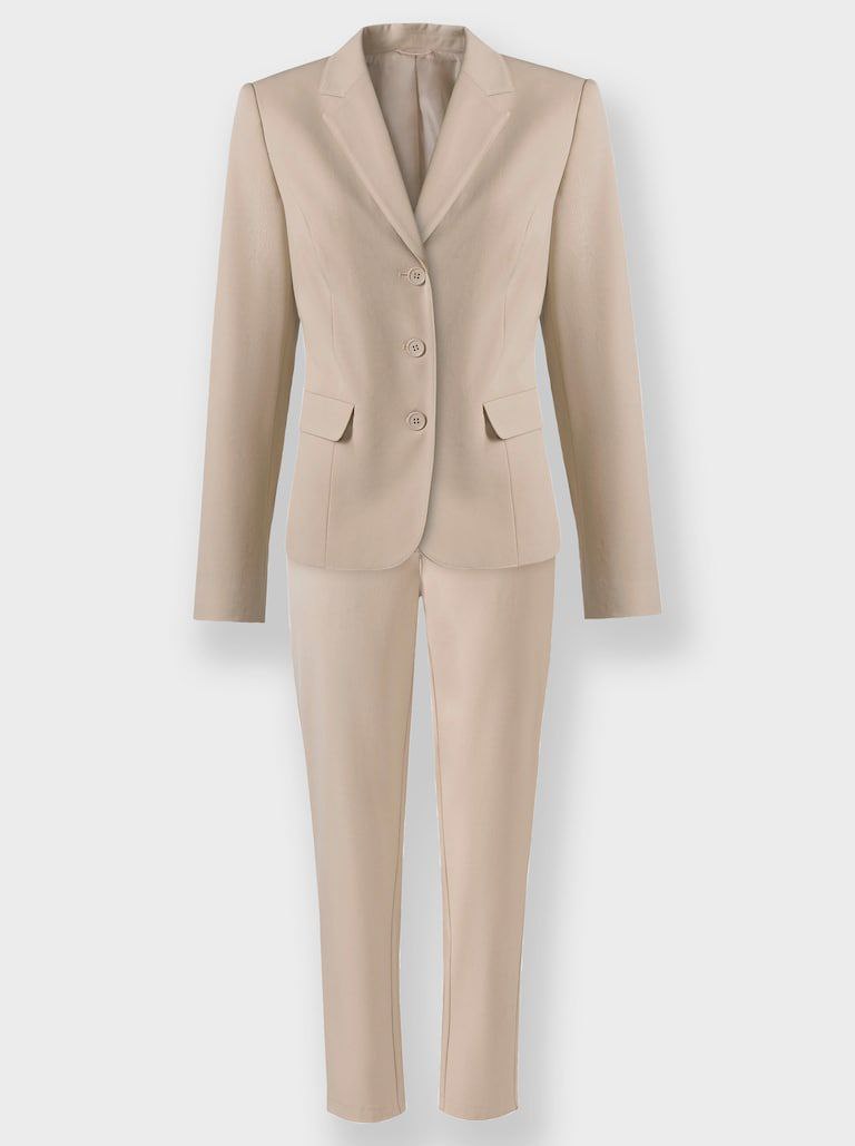 Beiger Damenanzug
