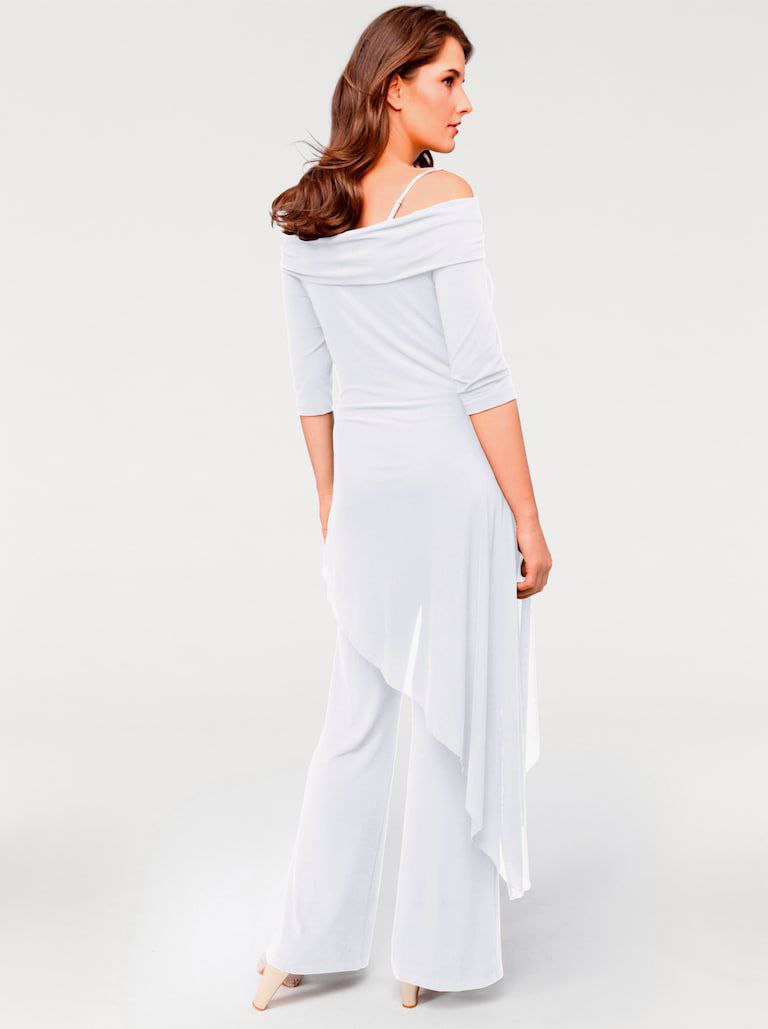 Weißer Damen Jumpsuit
