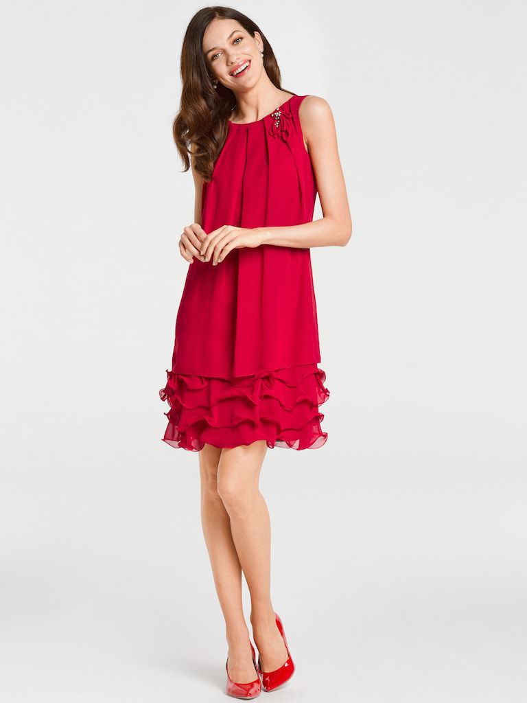 Rotes Cocktailkleid