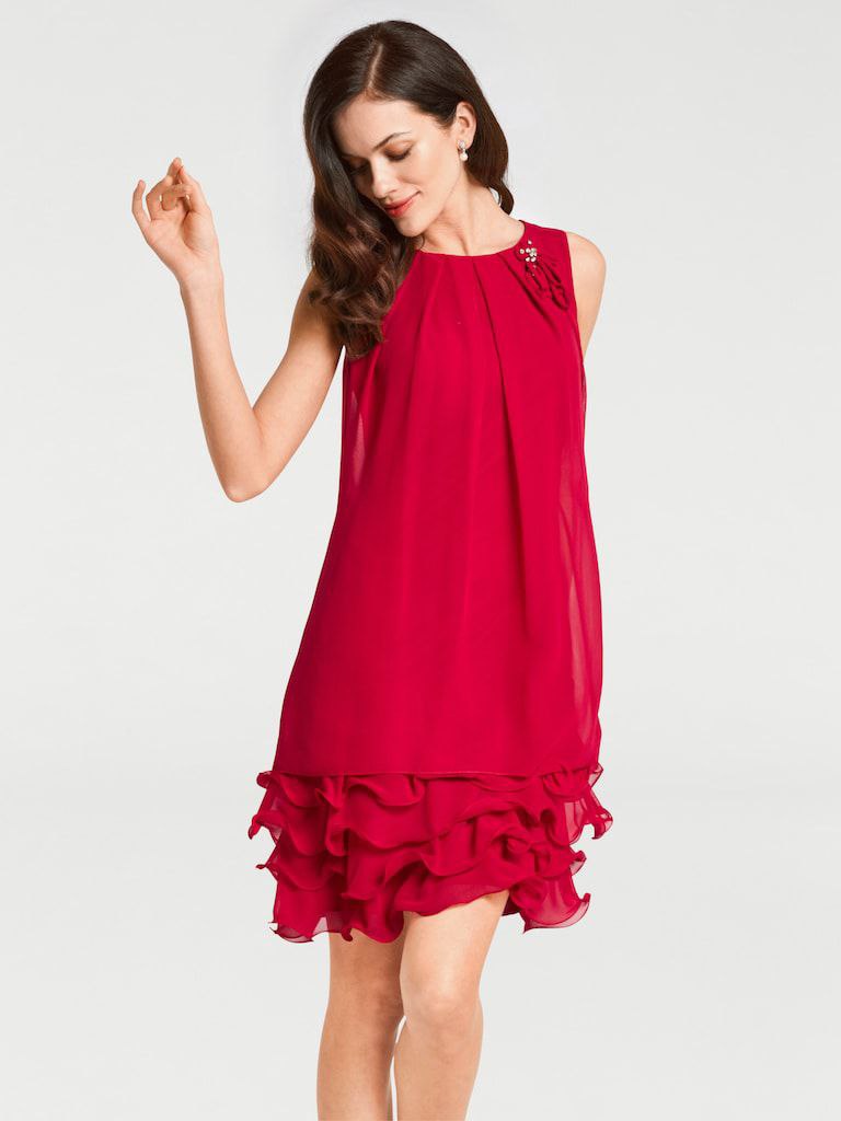 Rotes Cocktailkleid